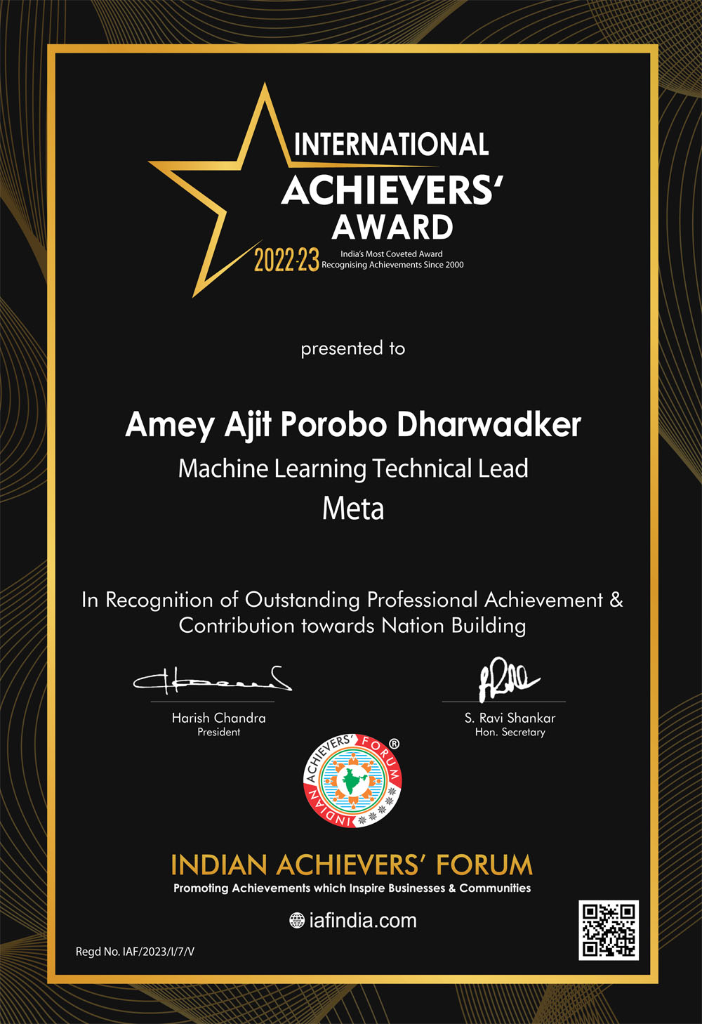 Amey Dharwadker 1