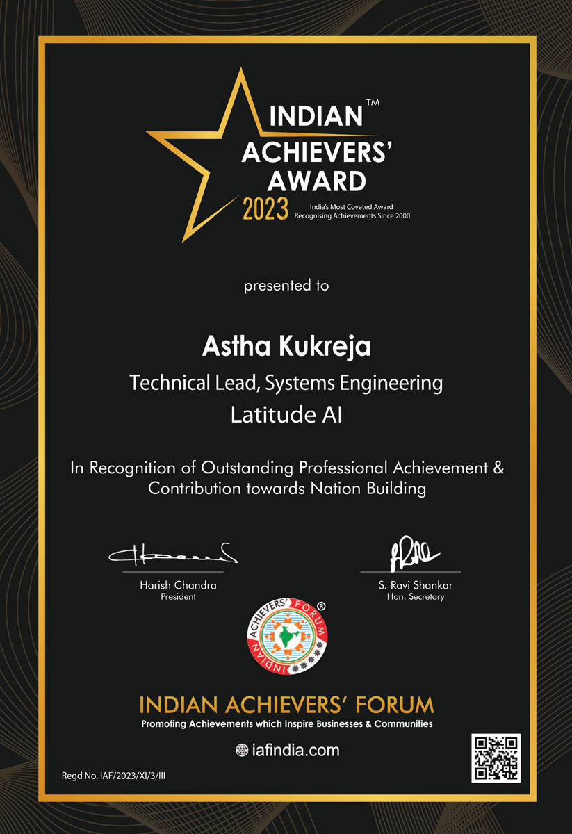 Astha Kukreja 6