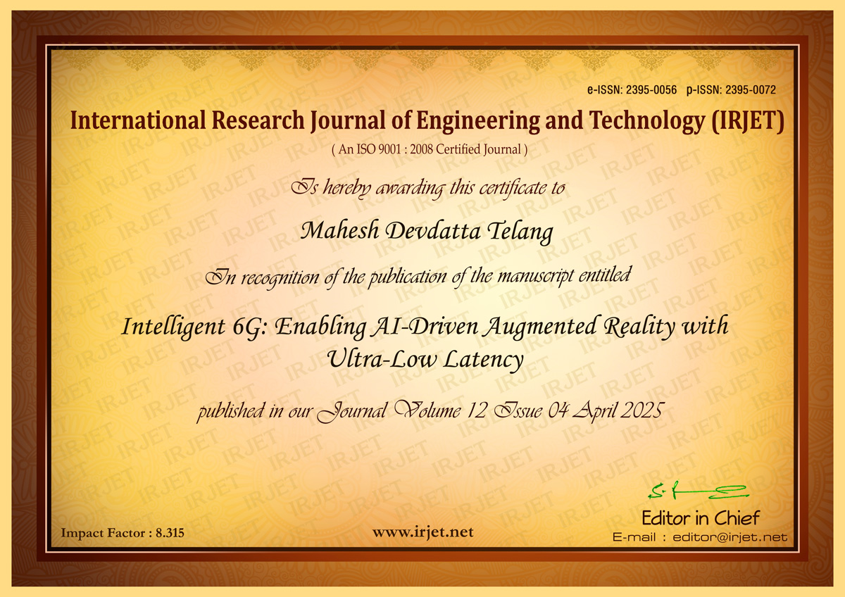 Mahesh Devdatta Telang 6