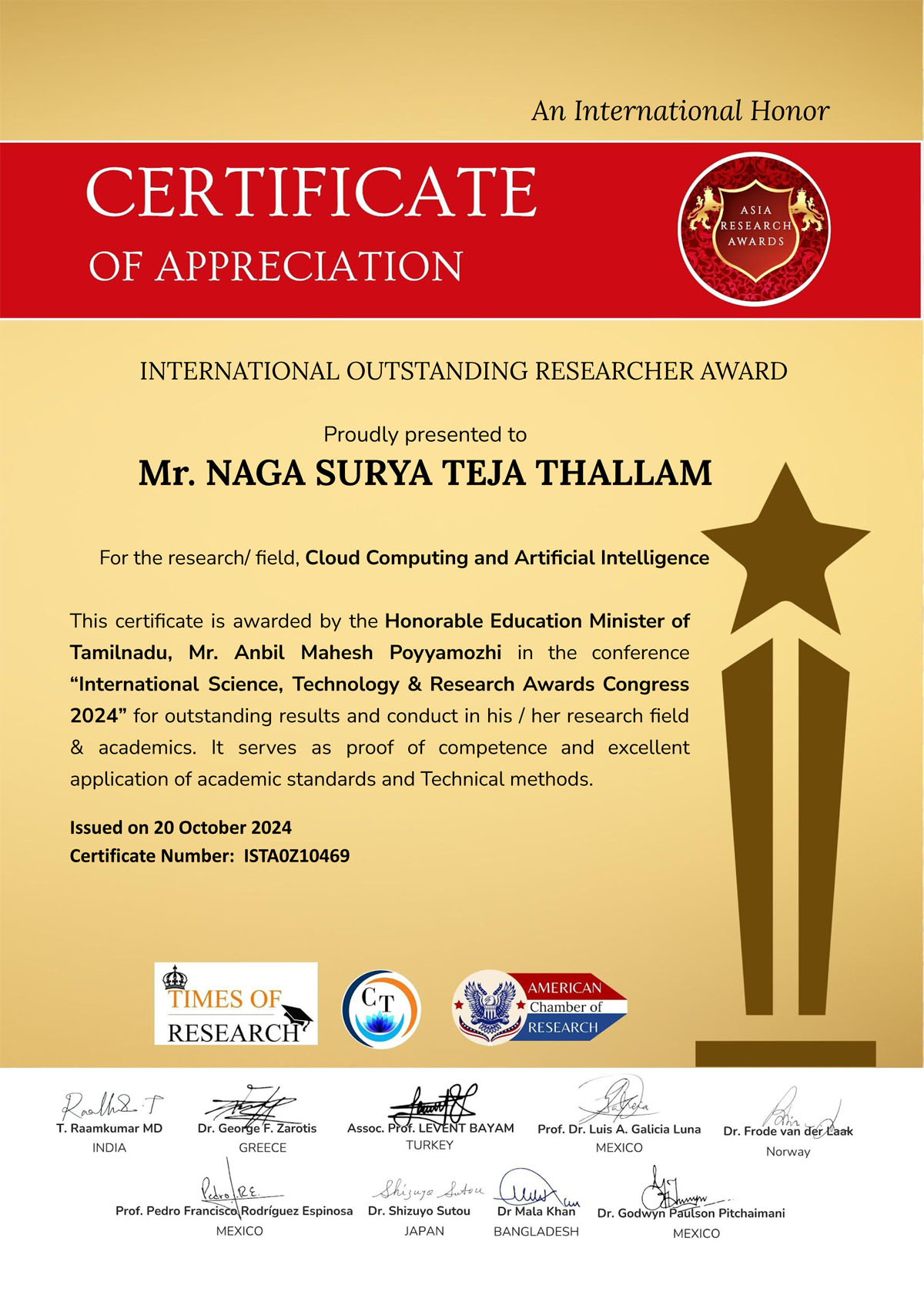 Naga Surya Teja Thallam 2