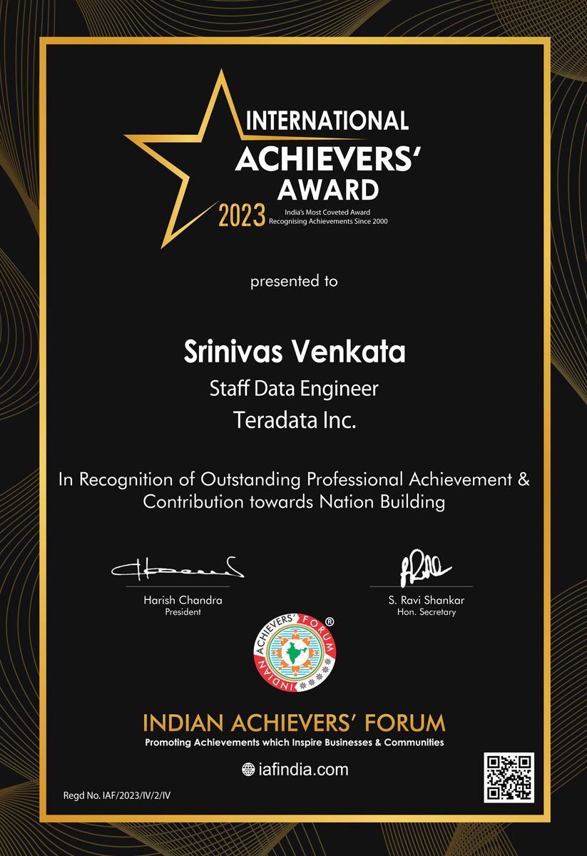 Srinivas Venkata 1