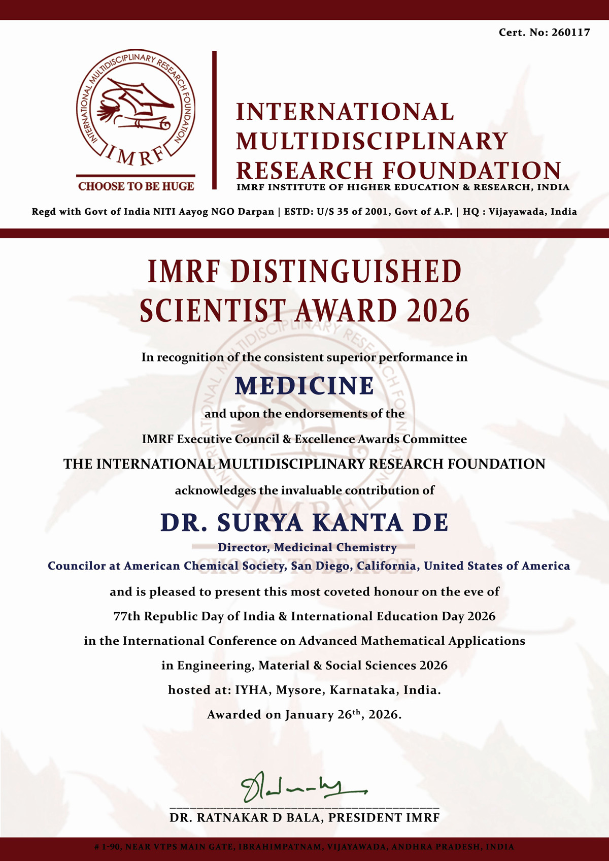 Surya De 1