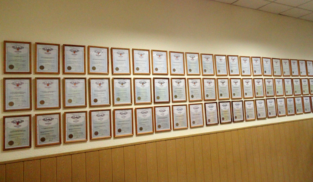Vladimir GRACHEV diplomas